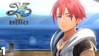 Ys X: Nordics Full Walkthrough Part 1 - Chapter 1 (Hard Mode)