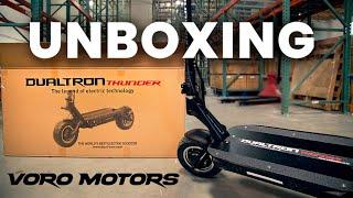 Dualtron Thunder Electric Scooter - Unboxing & Setup