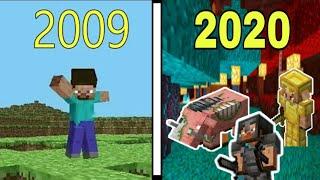 MINECRAFT:EVOLUTION OF GRAPHICS 2009 to 2020 (NETHER UPDATE)