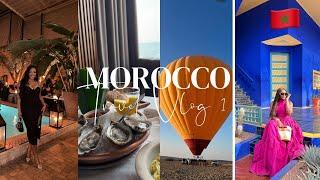 MOROCCO TRAVEL VLOG PART 1;COME WITH ME TO MARRAKECH!!!BIRTHDAY SHENANIGANS, HOT AIR BALLOONING ETC.