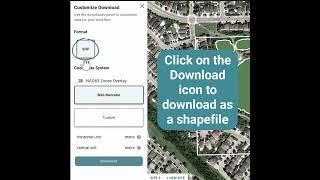 How to download the shapes from the AI Land Cover Digitizer in Equator