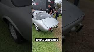 Beautiful Toyota Sports 800 from the Japanese classic car Show Long Beach California 2022.