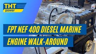 The FPT NEF 400 Diesel Marine Engine