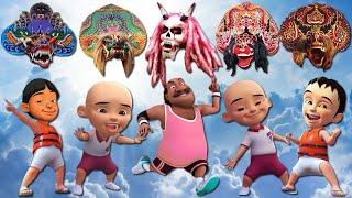 MENCOCOKAN GAMBAR UPIN IPIN BERMAIN BARONGAN DEVIL