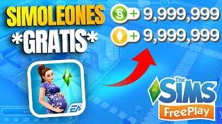  COMO TENER SIMOLEONES ILIMITADOS en SIMS FREEPLAY 2024 (iPhone/Android)