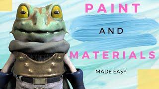 Zbrush Polypaint - Painting Made Easy - How to Apply Materials on Armor - Tutorial