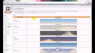 Hammer map editor - How to change your skybox texture