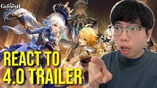 Day 1 Genshin Player Reacts: Fontaine Version 4.0 Trailer Reaction