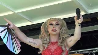 #Cornwall_Pride_UK Saltash. Drag with #Layla_Zee_Sue on LOVE SummerTime TV Magazine