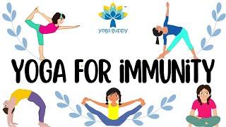 Yoga Poses for Immunity for Kids | Improve Health & Fitness | Yoga for Children | Yoga Guppy