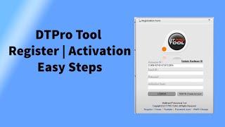 how To Activate/register Dtpro Tool New Update In 2 Minutes!