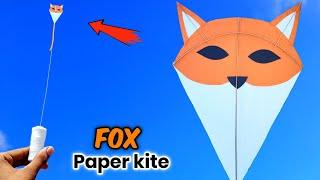 how to make fox kite , patang kese banate he , Flying kite