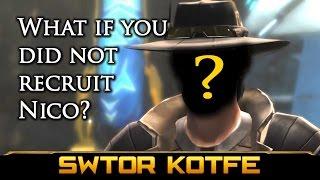 SWTOR KOTFE ► Cantina Scene if You Didn't Recruit Nico Okarr