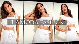 Короткий топ и юбка на запах с оборками / Стильная одежда / Новые тренды / LAMODA FASHION