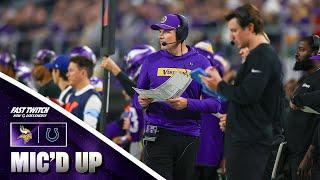 Kevin O'Connell Mic'd Up During Minnesota Vikings Win Over Indianapolis Colts Week 9