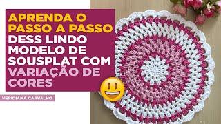 Aprenda a trocar cor subindo ponto alto falso e arremate perfeito - Veridiana Carvalho