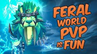 Feral Druid World PvP is FUN! Dragonflight PvP