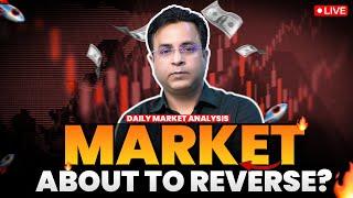 MARKET ABOUT TO REVERSE? | LIVE |  Nifty Prediction & Bank Nifty Analysis For Wednesday 26 March