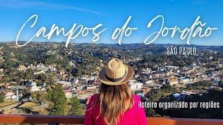 Campos do Jordão SP. Tips for cheap and free tours, organized by regions of the city.