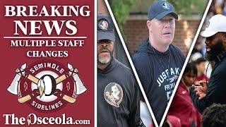 Seminole Sidelines: FSU head coach Mike Norvell has fired OC Alex Atkins and DC Adam Fuller