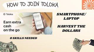 How to Join TOLOKA. 3 Minutes and you are all set to start earning. SIMPLE TASKS. Weekly withdrawals