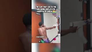 The clip that led to the girl bein sent to the hospital by Rakai #2xrakai #rakai #streameruniversity