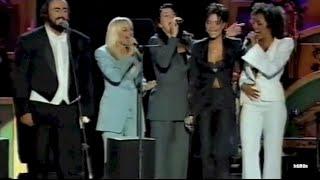 Spice Girls and Luciano Pavarotti "Viva Forever" Live @ Pavarotti & Friends (1998)