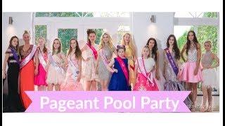 Pageant Pool Party Vlog