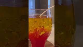 See the process. How to make Tequila Sunrise Candle