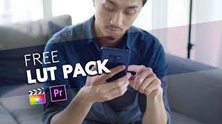 FREE LUT PACK - 5 LUTS for VLOGs, Cinematic Shots & Drone Footage