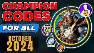 SENSATION NEW RAID Promo Code FOR ALL | Raid Shadow Legends Promo codes (Update October 2024)