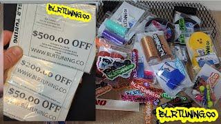 OVER $2,500 WORTH OF BLR TUNING ITEMS HAVE BEEN SENT OUT TO THE HOUSTON WHAP TO BE GIVEN AWAY