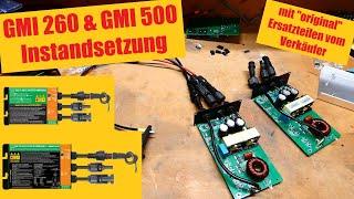 Photovoltaik Mini Wechselrichter GMI500 & GMI260 Instandsetzung mit "original" Ersatzteilen