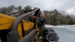 Logging an Island ACROSS THE ICE