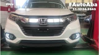 Honda Hrv 2018 2019 Moldura DRL Daylight com Setas - AutoABA Acessórios