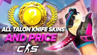 All Talon Knife Skins And Price - Counter-Strike 2