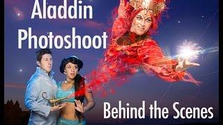 Aladdin Photoshoot Behind the Scenes with Gareth Dix (GoPro Timelapse)