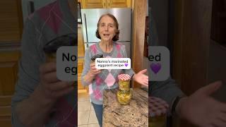 Nonna’s marinated eggplant recipe 