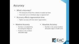 Explaining Creo Parametric and Pro/ENGINEER model accuracy - EAC  PDS Tip of the Week