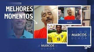 Veja os melhores momentos da estreia do programa Tino Marcos Uchôa