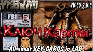 All KEY-CARDS in LAB ►11.7 they have 3 spawn places