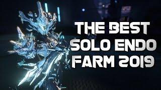 Warframe: THE BEST SOLO ENDO FARM METHOD 2019