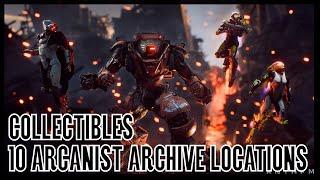 Anthem 10 Arcanist Archive Locations - Bastion Collectibles Challenges (No Stone Unturned Guide)