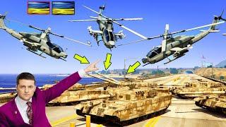 Ukraine Attack On Russian Army  | FZ Gamers | GTAV