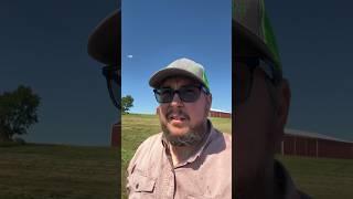 Dad isn’t having the best morning… #kansas #farming #johndeere #farmlife #hay #alfalfa #tractor