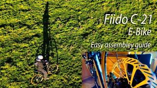 Fiido C-21 & C-22 E-Gravel e-Bike Easy Assembly Guide - Get it done in 30 minutes