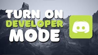 How to Enable Discord Developer Mode