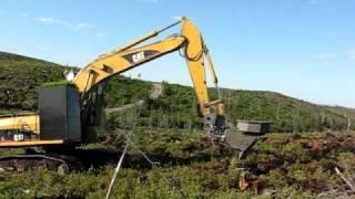 Tête planteuse Bracke P11.a de la Coopérative Forestière Girardville