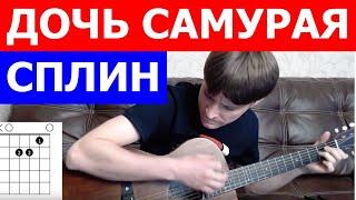 Сплин - Дочь самурая аккорды   кавер табы как играть на гитаре | pro-gitaru.ru