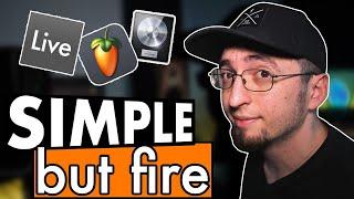 How to make SIMPLE *but fire* TRAP BEATS! (Making a beat in Ableton Live 10)